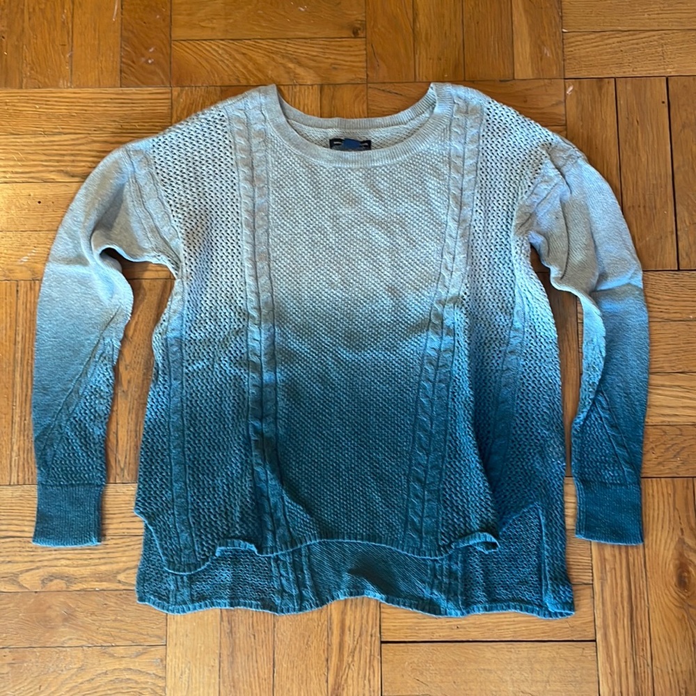 Blue Ombré American Eagle Sweater